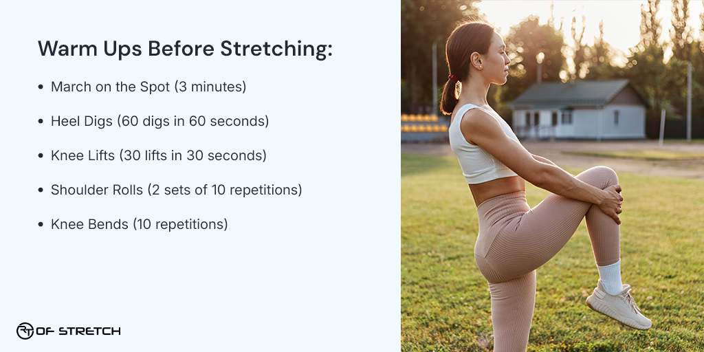 How to Warm Up Before Stretching