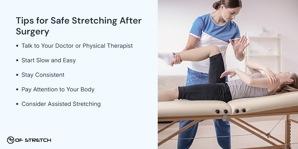 Tips for Safe Stretching After Surgery