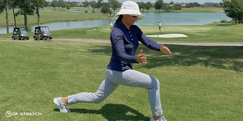 Hamstring Stretch with Golf Club
